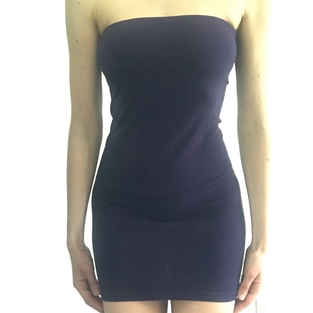American Apparel Strapless Dress